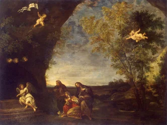 Heilige Frauen am Grab Christi
